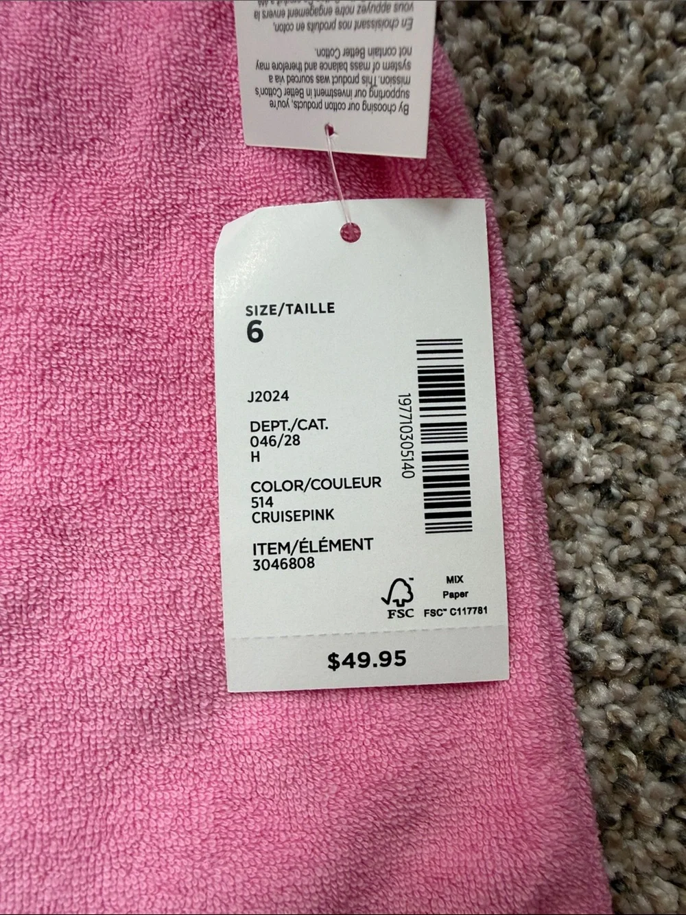 Gymboree comfortable pink